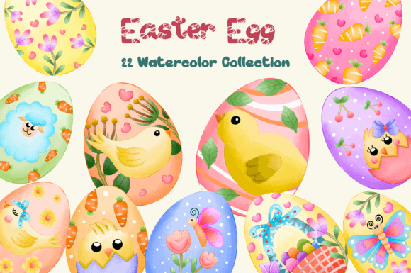 Easter Egg 22 Watercolor Collection: A Strategic Asset for Visual Branding and Creative Communication