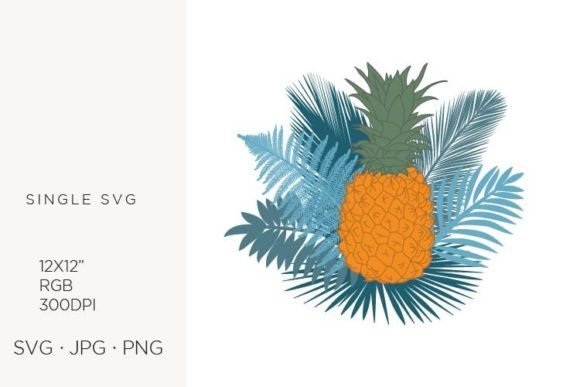 Elevating Design with Pineapple Vector Illustration: A Versatile Digital Asset for Modern Creators