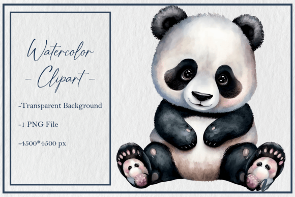 Mastering Watercolor Cute Panda Clipart Png Sub V1 for Professional Design Results