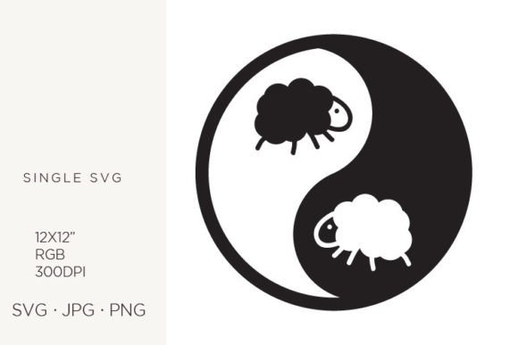 Yin Yang Sheep: A Symbol of Balanced Creativity